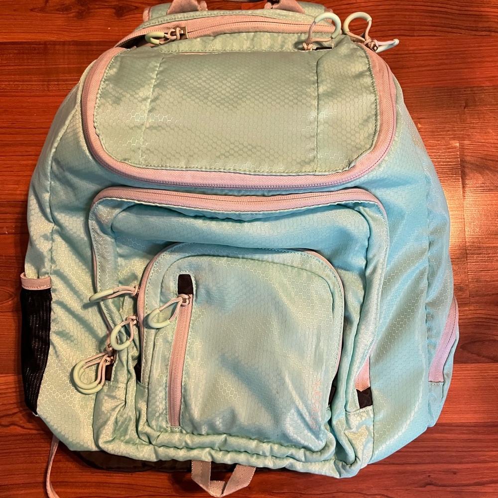 Source Unknown Light Blue Backpack